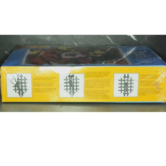 Tigger And Piglet Latch Hook Kit Winnie The Pooh 13 x 13 Room Accent Decor New - Picture 3 of 5